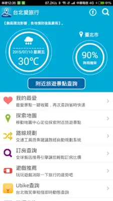 台北愛旅行 android App screenshot 7